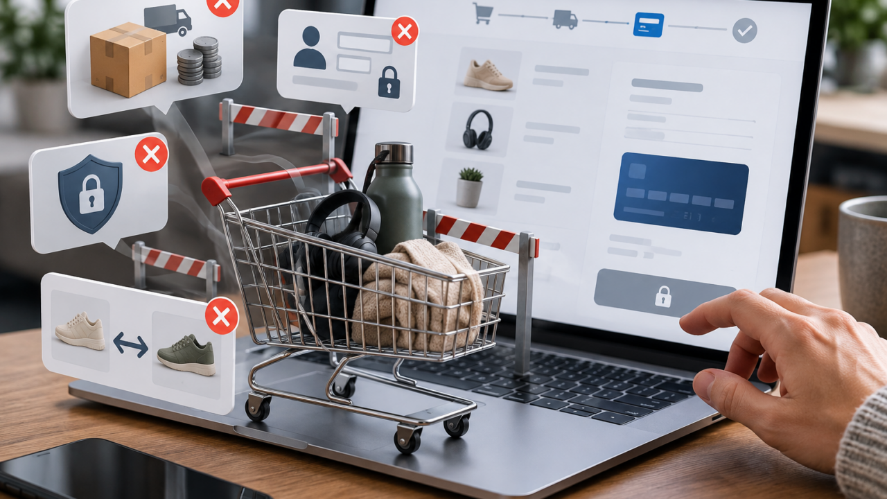 Por qué los clientes abandonan el carrito justo antes de comprar